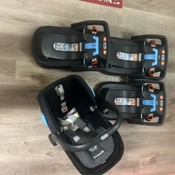 UPPAbaby Car Seat With 3 Bases