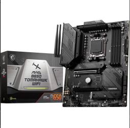 MSI MAG B650 Tomahawk WiFi AM5 DDR5 ATX Motherboard Open Box