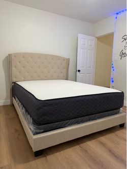 New Queen Bed and Mattress
