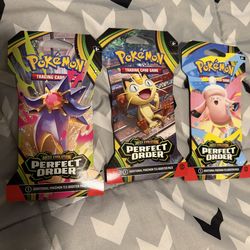 Perfect order Pokémon packs