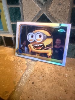 Sports cards/basketball cards/Stephen Curry minion card