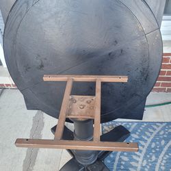 Dining table with 2 extensions