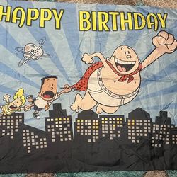 Happy birthday under pants backdrop