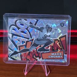 Maxx Crosby 2025 Panini Absolute KABOOM
