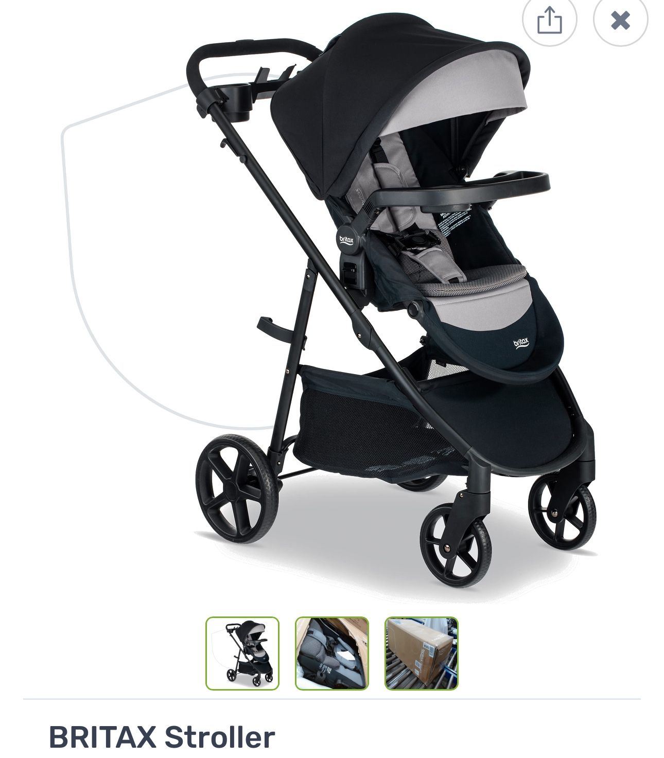 Britax Brook Ultra Lightweight Stroller