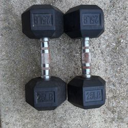 25 Pound Set Of Dumbbells For Sale . 