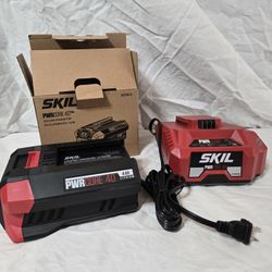 Skil PWRCORE 40 V Battery and Charger New