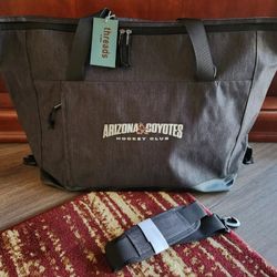 Arizona Coyotes Utah HC Hockey Club Large Tote Duffle Travel Bag by Threads NEW 