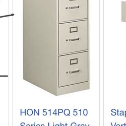 File Cabinet Light Gray HON514PQ