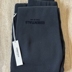 Essentials Fear of God Sweatpants – Black Limo (Small)