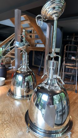 2 Restoration Hardware Lights