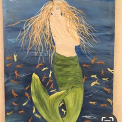 Mermaid Painting 