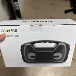 AOMAIS uGO Subwoofer 30W bluetooth speaker with RGB light.