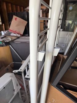 White Metal Bunk Bed Frame