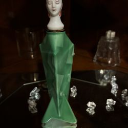 Vintage Art Deco Bavarian Figural perfume bottle