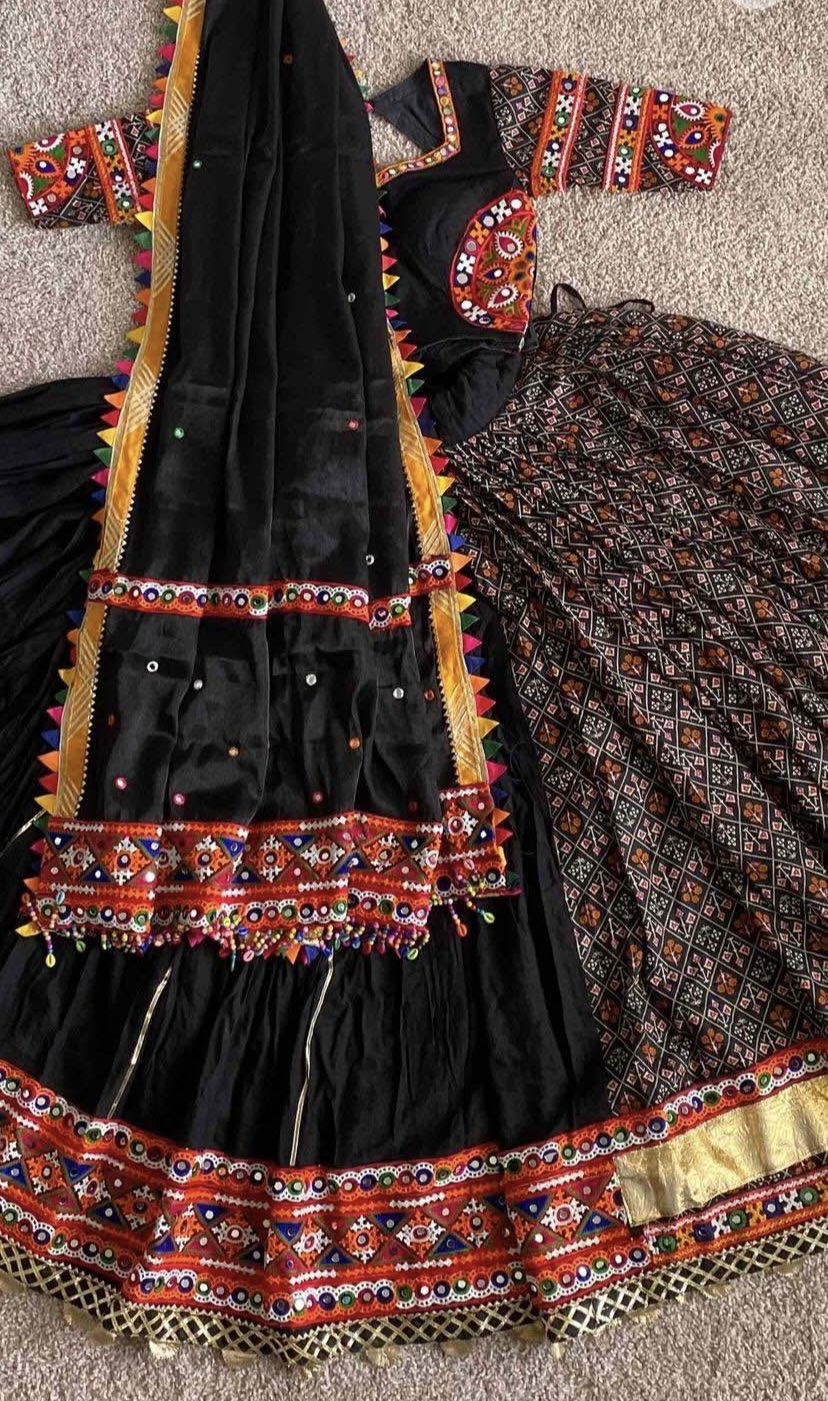 Black Chaniya Choli