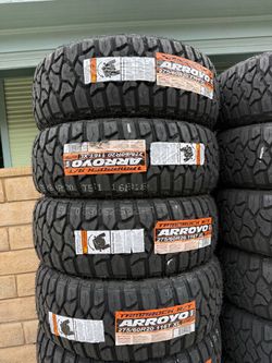 275/60r20 Arroyo tires nuevas con 50,000 millas de garantía las 4