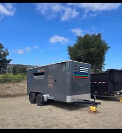 Power washing trailer