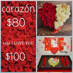 Arreglos De Flores Naturales/ Flower Arrangement Valentines 