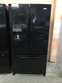 Black Maytag French Door Refrigerator