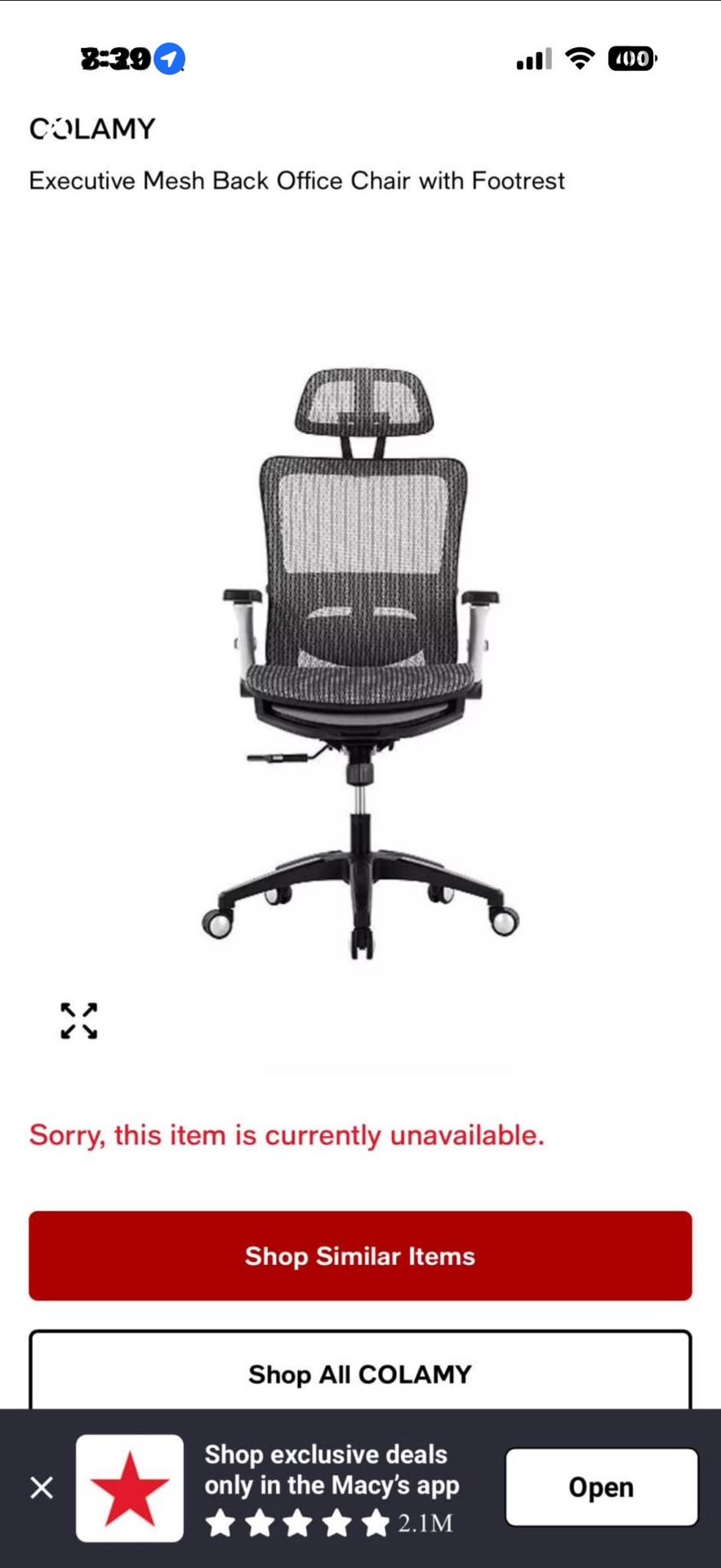 Ergonomic Desk chair