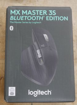 NEW LOGITECH MX MASTER 3S BLUETOOTH EDITION WIRELESS MOUSE BLACK (contact info removed)00  F(contact info removed)7.