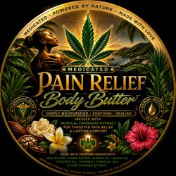 Medicated Pain Relief Body Butter