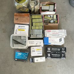 Any Size. STAPLE  Nails