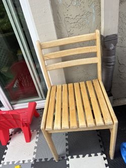 Pine Chair Silla De Madera