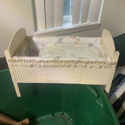 Vintage Baby Doll Crib