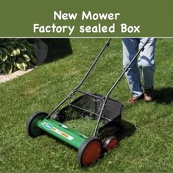 Scott 20” Reel Mower With Grass Catcher Bag