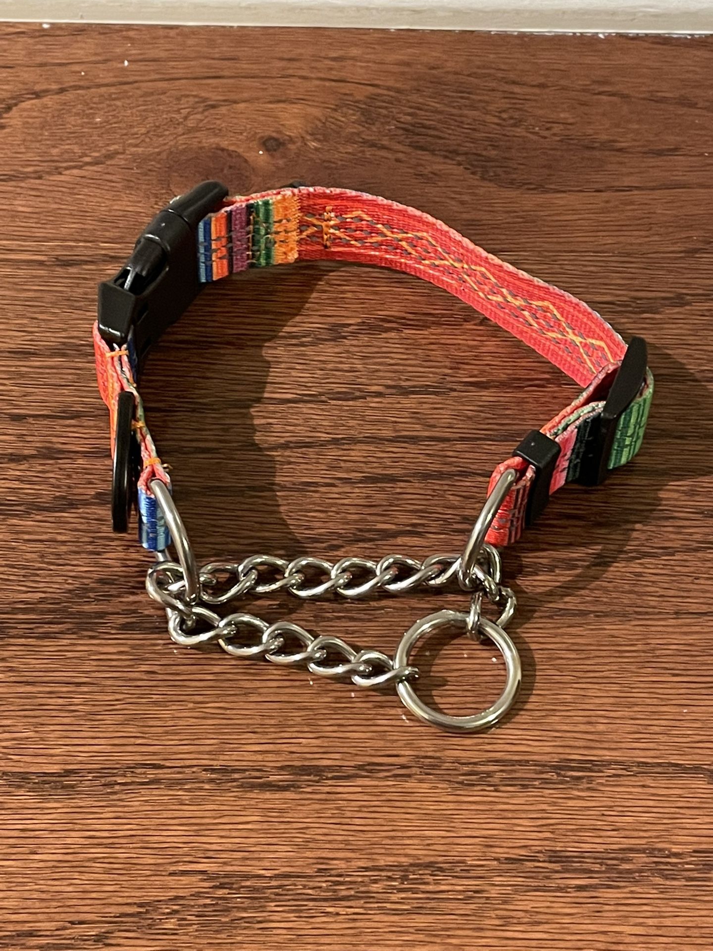 Leashboss Chain Martingale Dog Collar