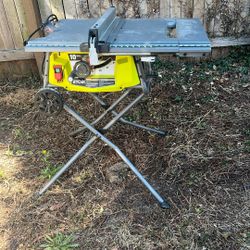 Ruining 10 Inch Table Saw