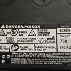 Deka Car Battery 