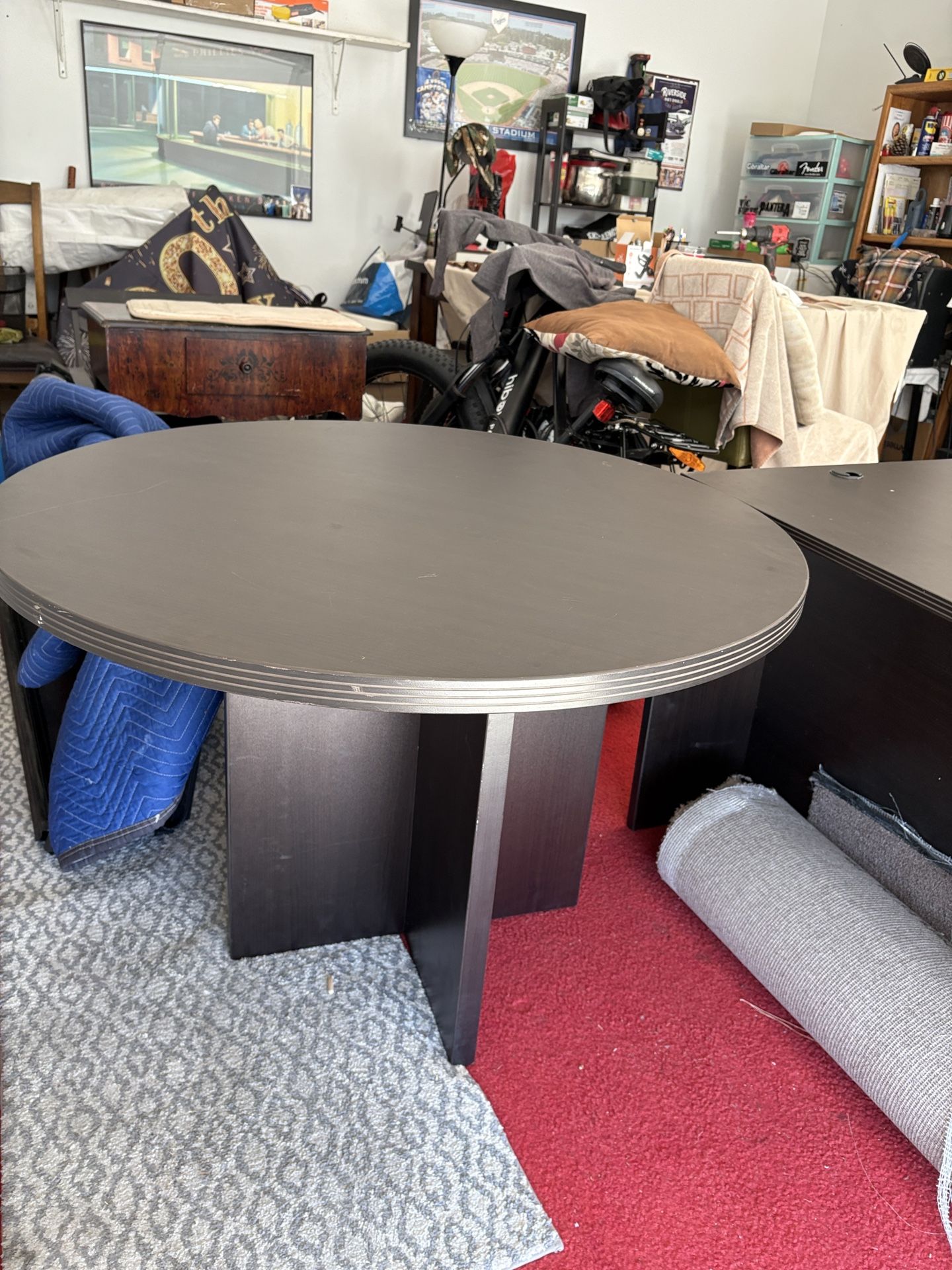 Round Office Or Apartment Table