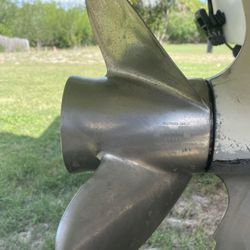 Power tech 18 Pitch Boat Prop Stainless Steel 