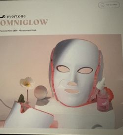 Evertone Omniglow Face And Neck LED Mask- New