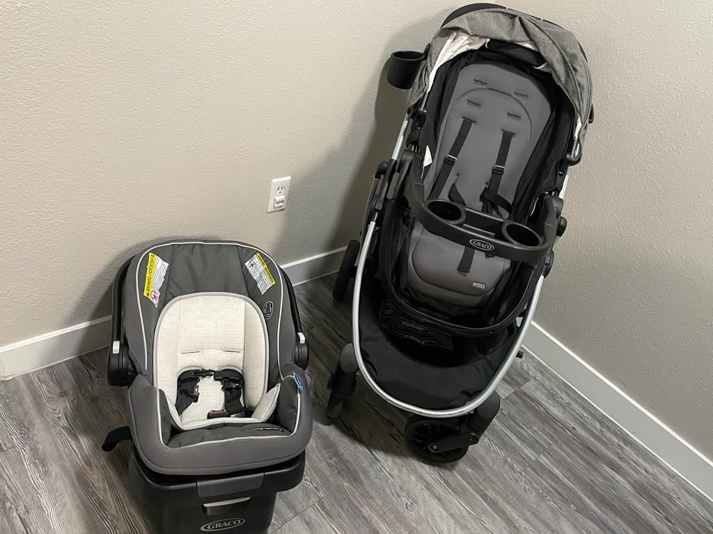 Graco Modes Pramette Travel System DLX In Huron