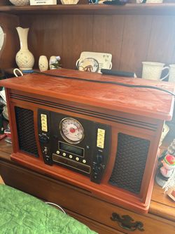 All-in-One Music System: Vinyl, Cassette