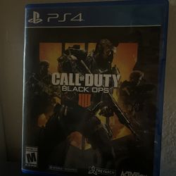 COD BO4 - PS4 Edition, great condition