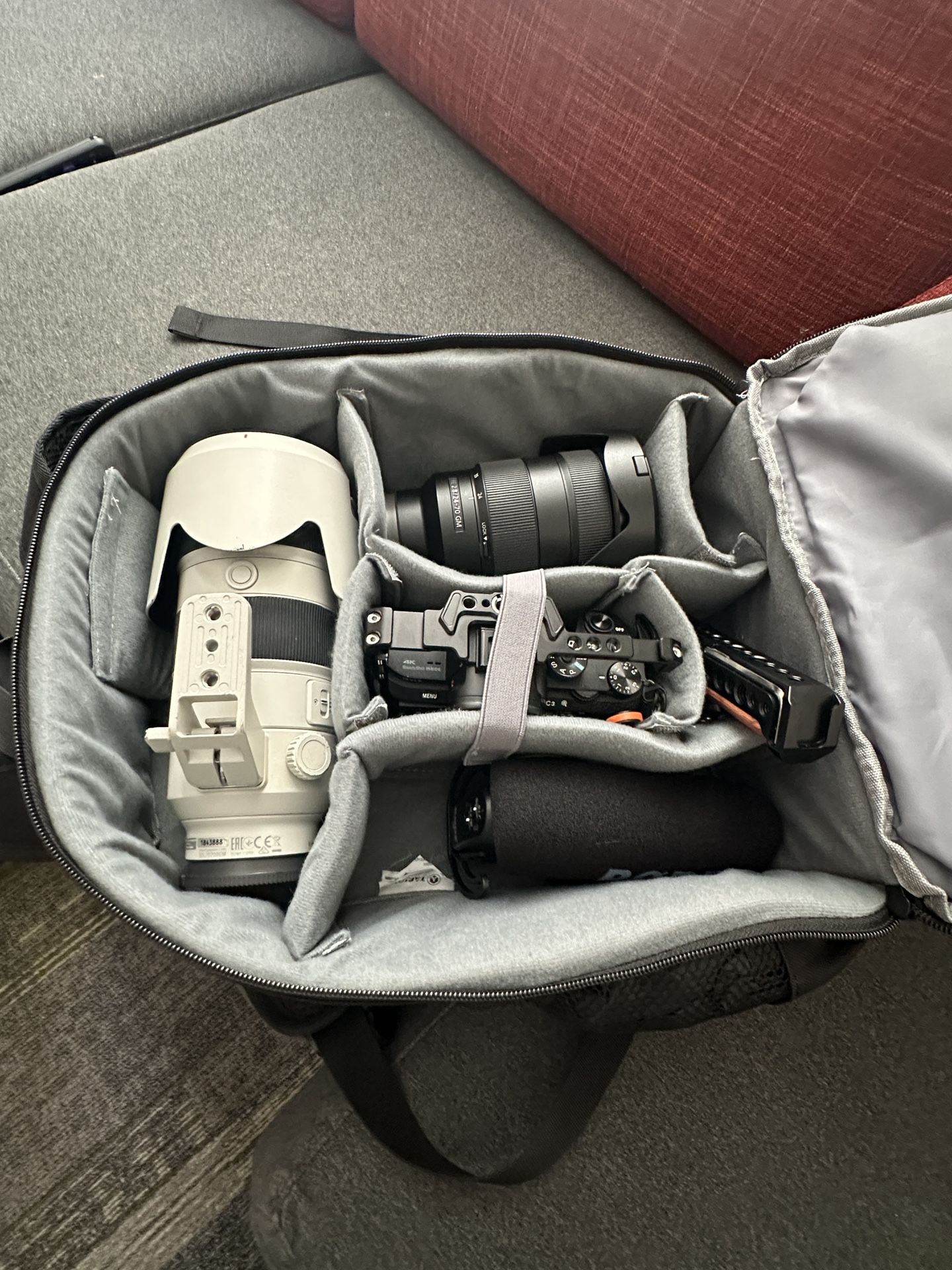 Buy Separate Or Together Sony A7s II, 24-70mm GM Sony Lense, 70-200 Sony Gm OSS Lense, Rode Shotgun Microphone