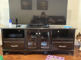 TV Stand In Espresso Color