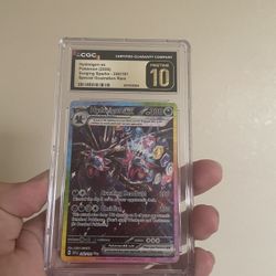 Pokemon Hydreigon Ex CGC Pristine 10 Surging Sparks