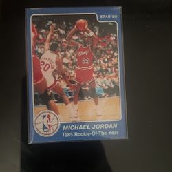Michael Jordan Star Card 288 Reprint