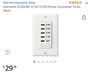 Minute countdown timer