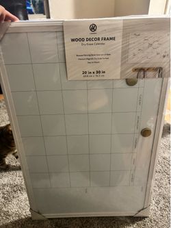 White board calendar