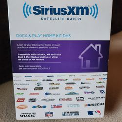 Sirius XM Radio Dock and Play Homr Kit DH3