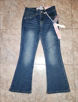 Violet sky girls denim flare jeans firm price