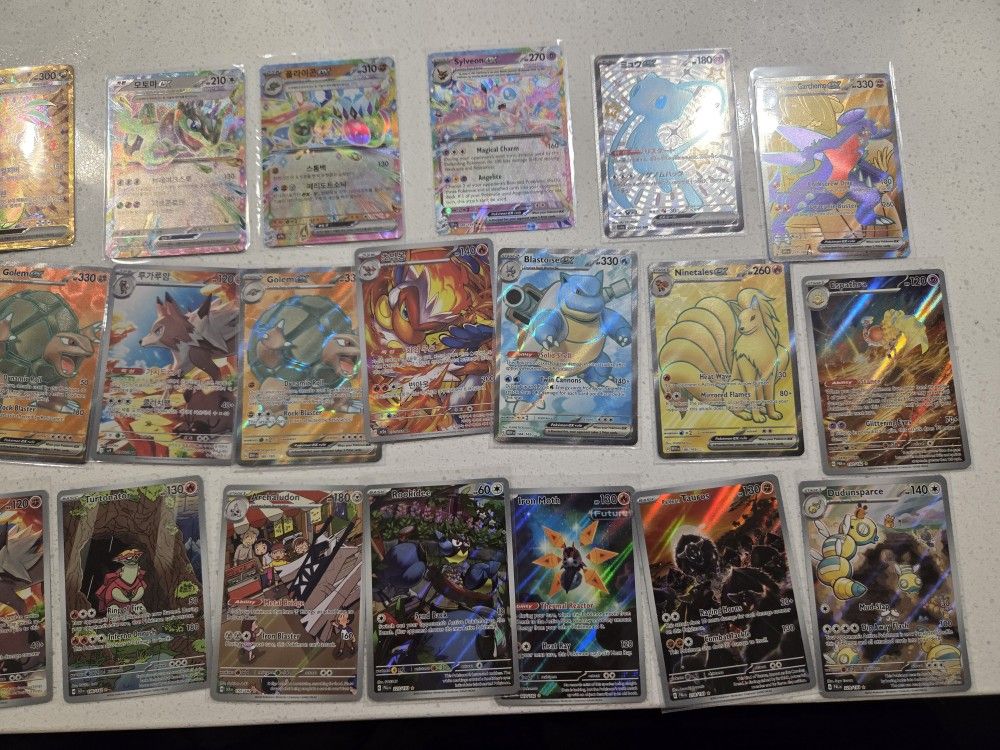 Pokemon Cards (Illustration Rares, Full Arts, etc.)