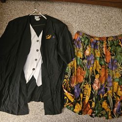 Just Nicole Women's Suit And Skirt Size 22W